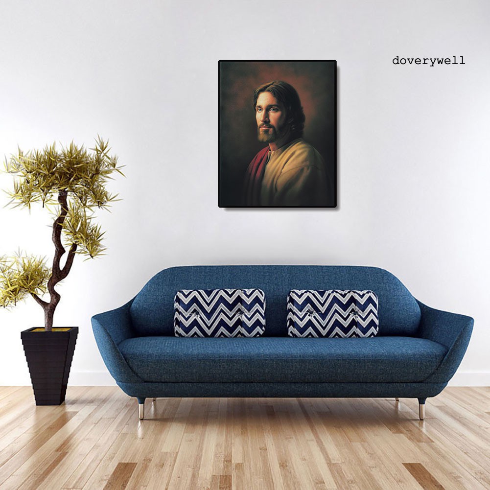 Tranh Canvas Treo Tường Trang Trí Hình Chúa Jesus