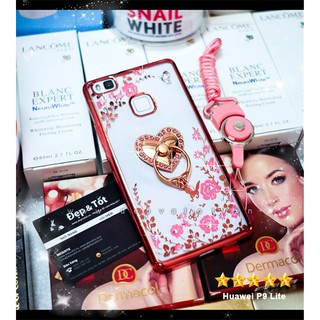 Ốp lưng Huawei P9 Lite dẻo hình hoa