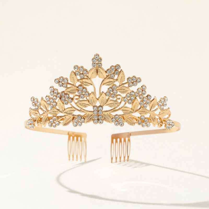 Vương Miện Cài Tóc Phong Cách Vintage Cho Cô Dâu