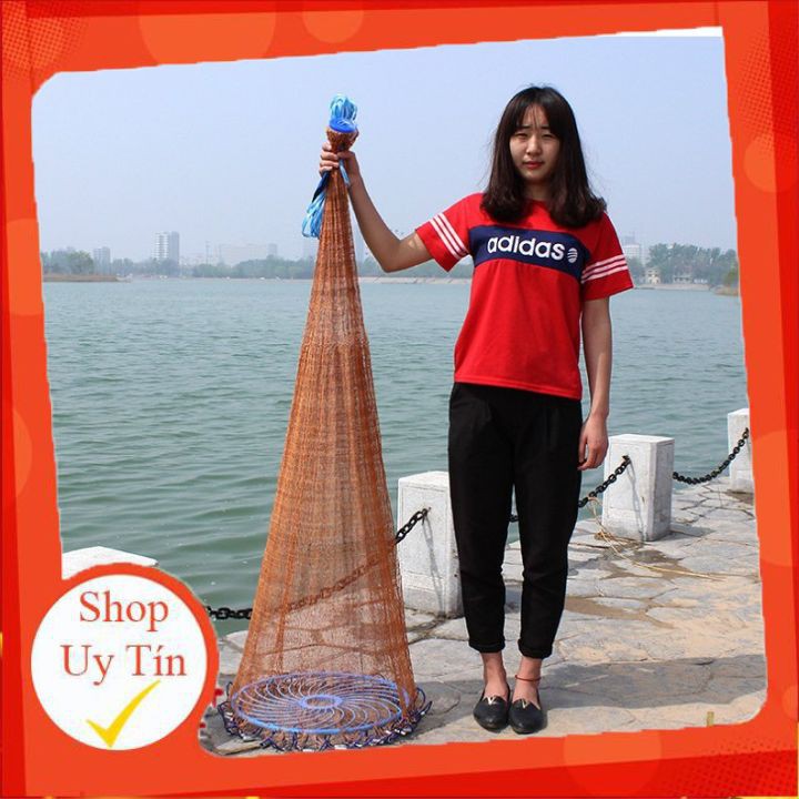 [Thương Hiệu] Chài Dù Đánh Cá Chài Rút Đĩa Bay UFO Sợi Dù Thái Lan Cao Cấp Đủ Size