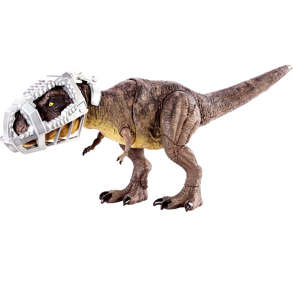 Mô Hình Khủng Long Bạo Chúa Tyrannosaurus Rex  Stomp ‘N Escape chính hãng Jurassic World Camp Cretaceous Dài 54cm