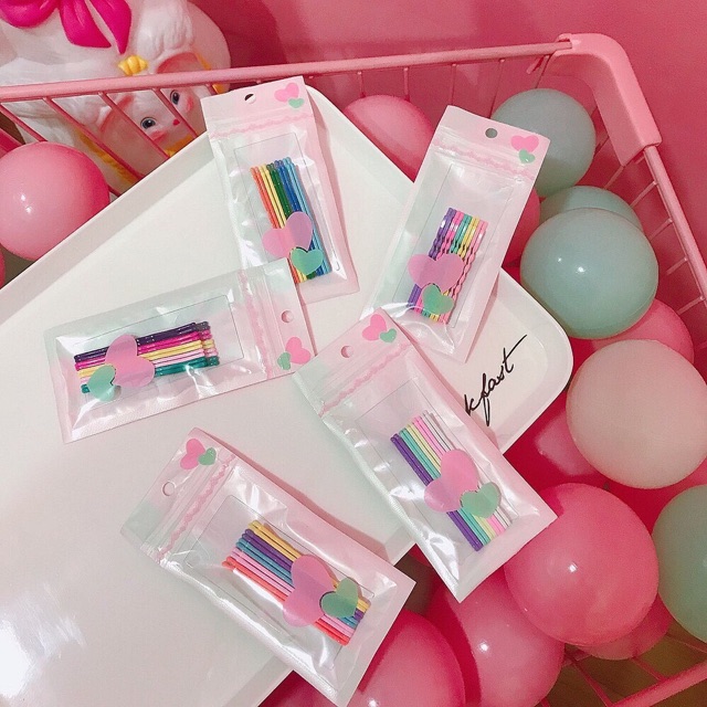 Set 2 Vỉ 20 Kẹp Tăm nhiều màu