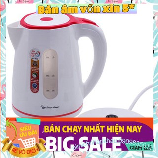 Ấm đun siêu tốc mini smartcook 1.8l kes-0696, ấm siêu tốc chính hãng tập đoàn elmich giảm siêu sốc