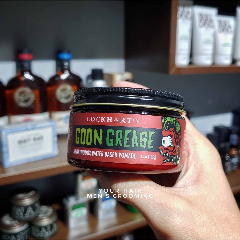 Pomade tạo kiểu Lockhart's Unorthodox WB Goon Grease - 105 gram | Gốc nước - Water Based