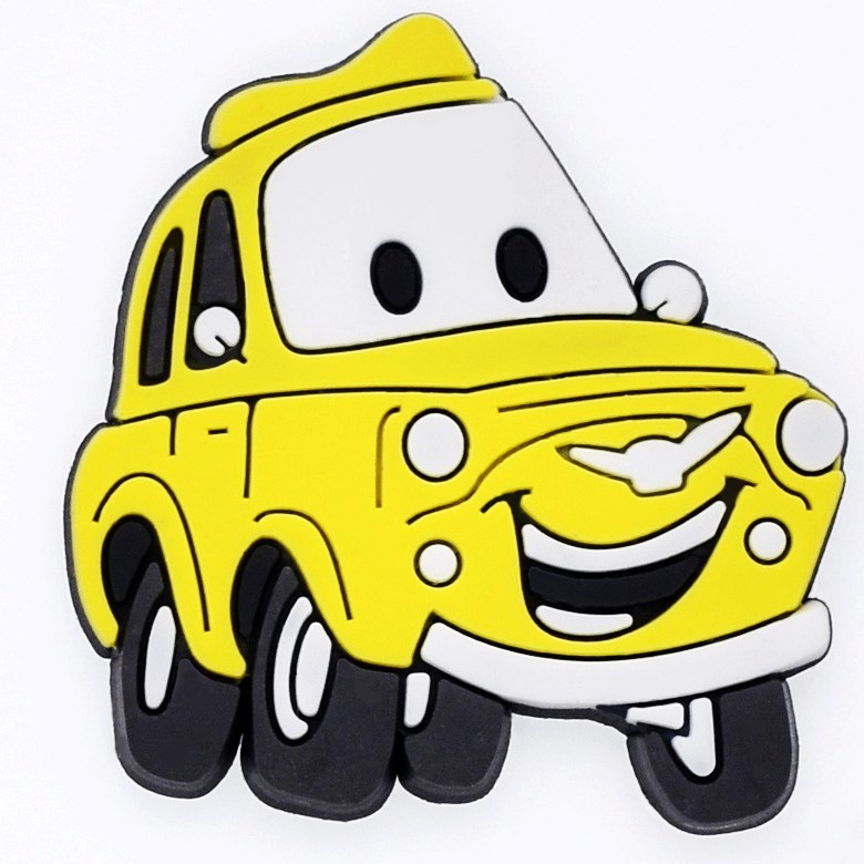 Đồ Trang Trí Hình Giày Crocs Xe Đua Jibbitz / Máy Bay Hoạt Hình Lightning McQueen Jibits Cho Trẻ Em