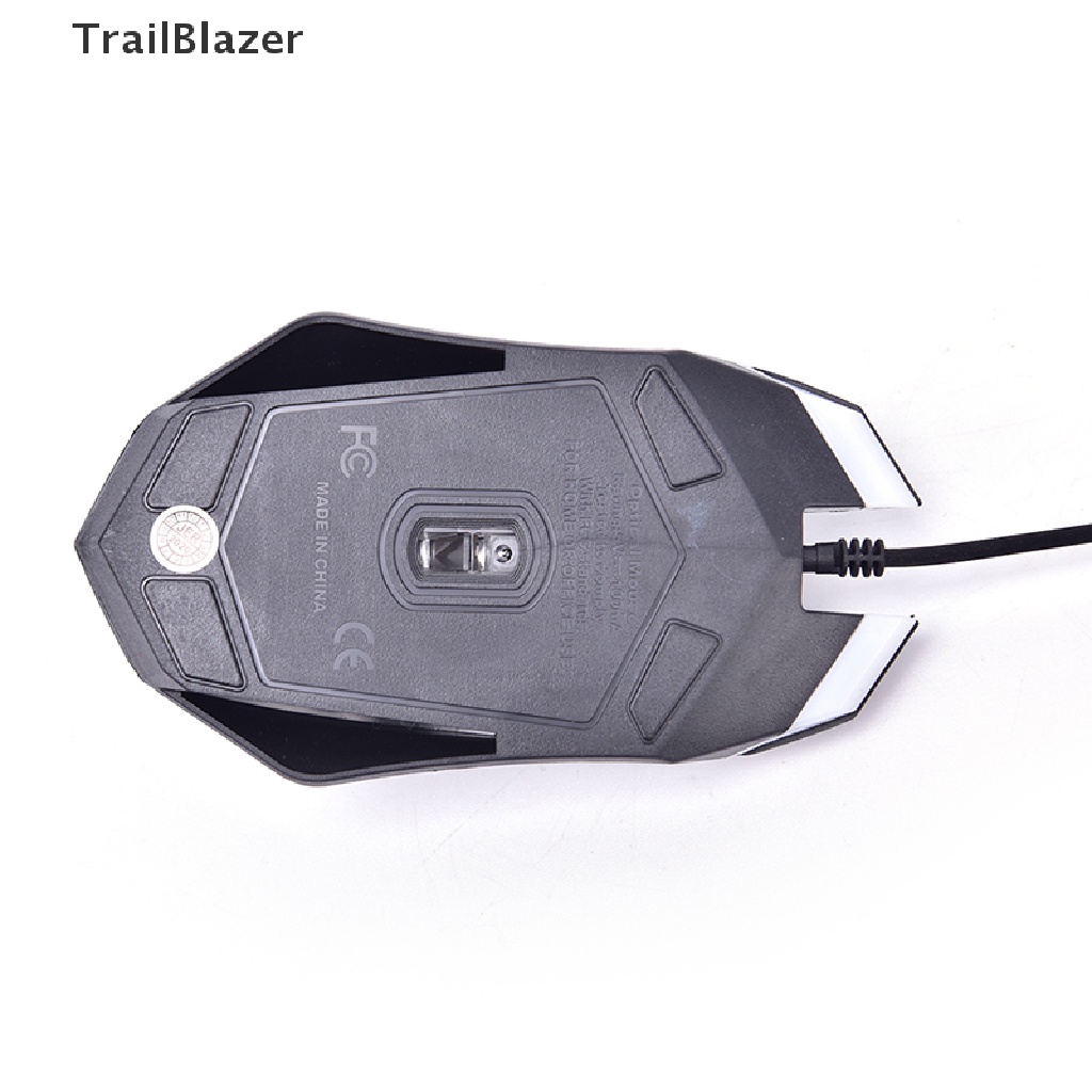 Tbvn Wired Gaming Mouse Optical USB Computer Gamer Mice Game Mouse Cable Jelly