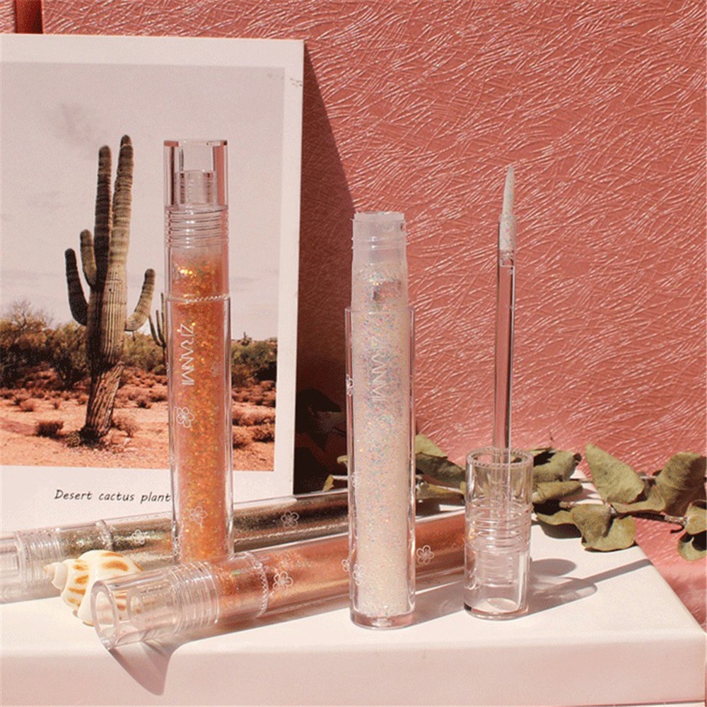 Phấn Mắt Dạng Lỏng Qibest 5 Màu Tùy Chọn Nhanh Khô Tiện Dụng Cho Người Mới Bắt Đầu