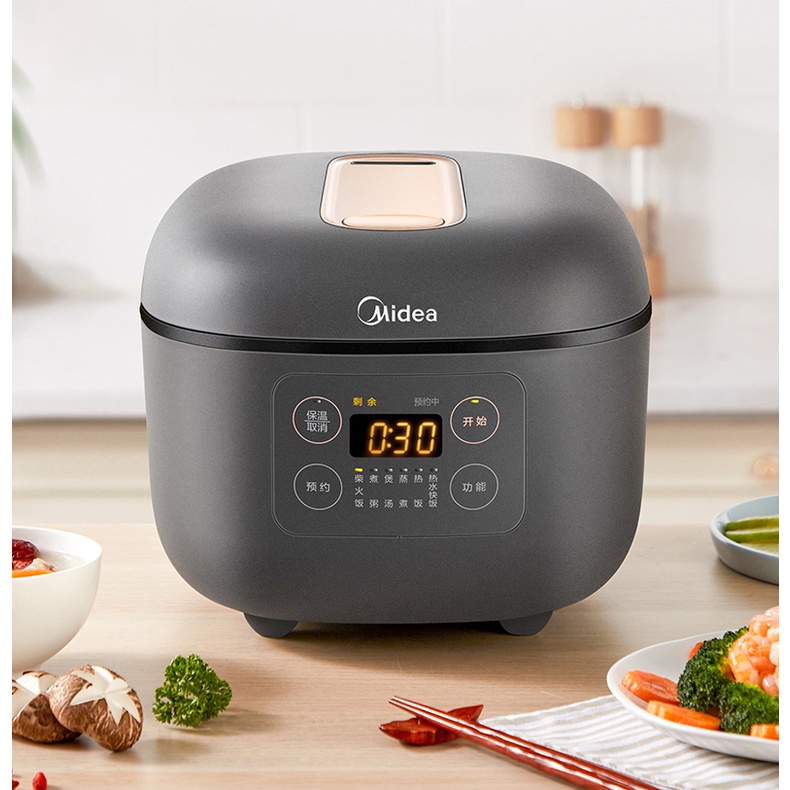 Nồi cơm điện MIDEA 40E503 Nấu nhanh trong 20 phút, Nấu cơm, nấu cháo, nấu súp - Hàng chính hãng