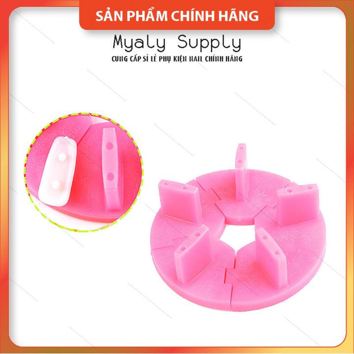 Đế Gắn Móng Giả Tập Vẽ Đế Nhựa Gắn Móng Mẫu Tập Sơn SP000224