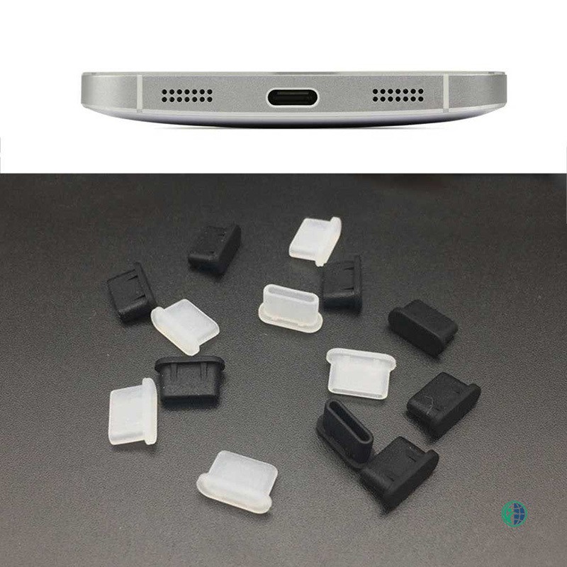 Set 5 nút gắn khe cắm sạc type-c chống bụi cao cấp tiện lợi dể sử dụng | BigBuy360 - bigbuy360.vn