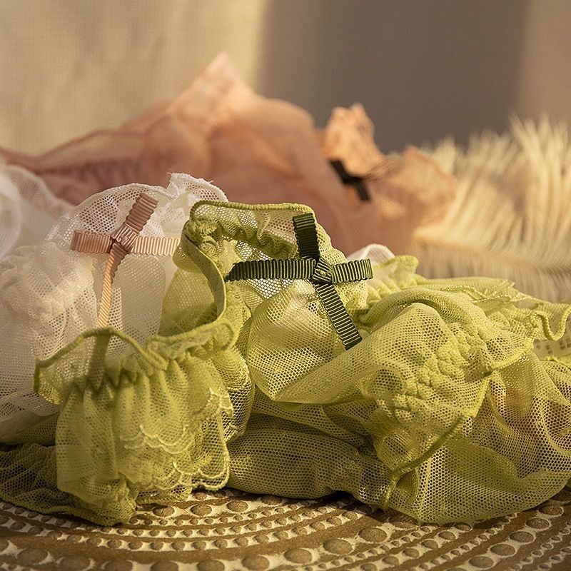 Quần Lót cotton Nguyên Chất Kháng Khuẩn Eo Thấp Thoáng Khí Dễ Thương Cho Nữ