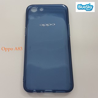 Ốp lưng Oppo A83 nhựa dẻo màu có logo OPPO