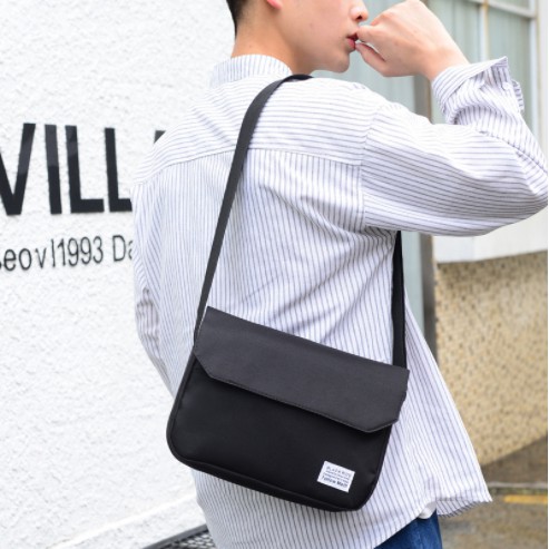 Túi đeo chéo nam Unisex Messenger phong cách Street Wear vải canvas bền đẹp TC87
