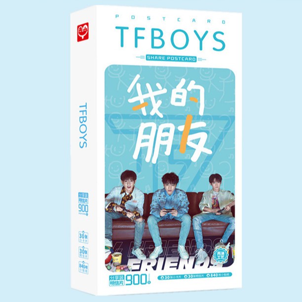 Postcard TFBOYS