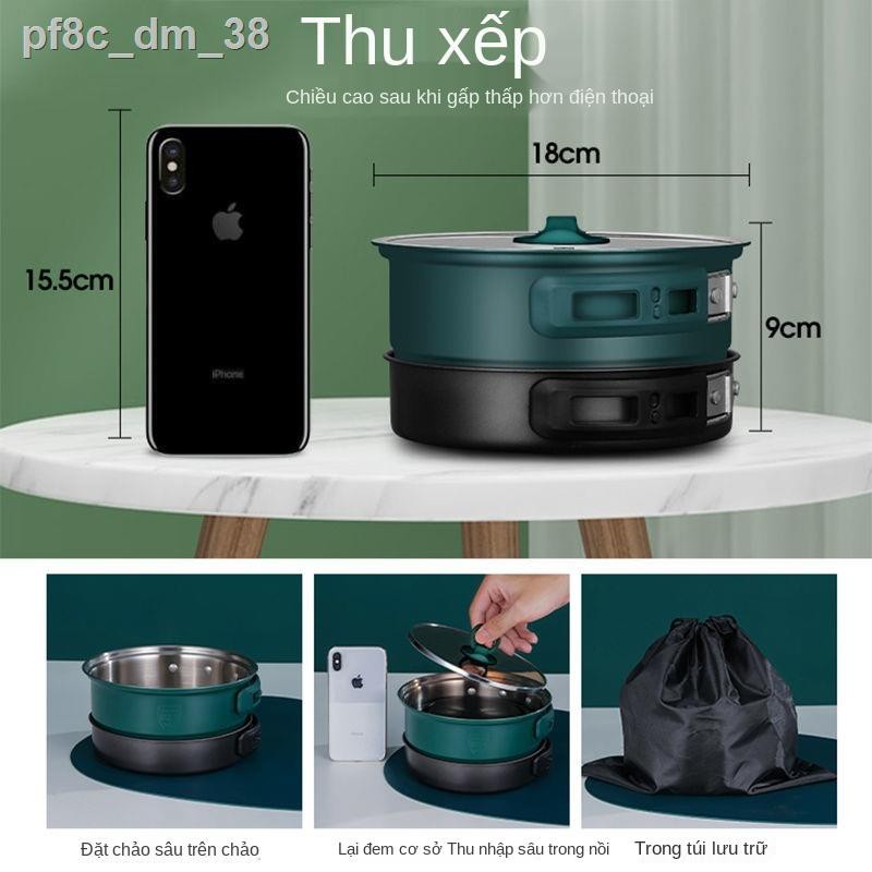 ký túc xá sinh viên lẩu gấp nồi điện chia nấu ăn di động đa chức năng du lịch mini gia dụng nhỏ