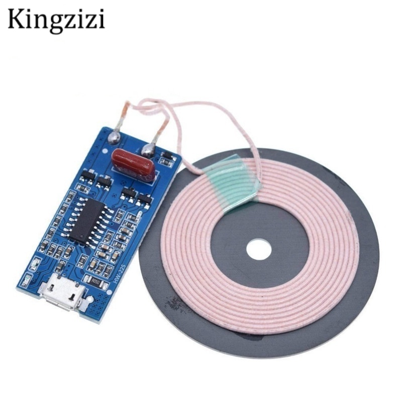 Mạch đế sạc nhanh không dây 5V 1A DIY cổng Micro USB