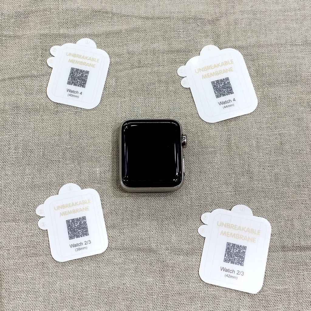 Dán PPF nhám màn hình Apple Watch size 38 / 40 / 42 / 44 chống mồ hôi, chống vân tay MIZADO