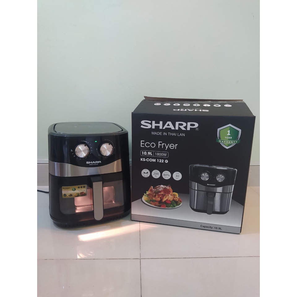 Nồi chiên không dầu Sharp KS-COM 122G 10.9L (bảo hành 12 tháng)