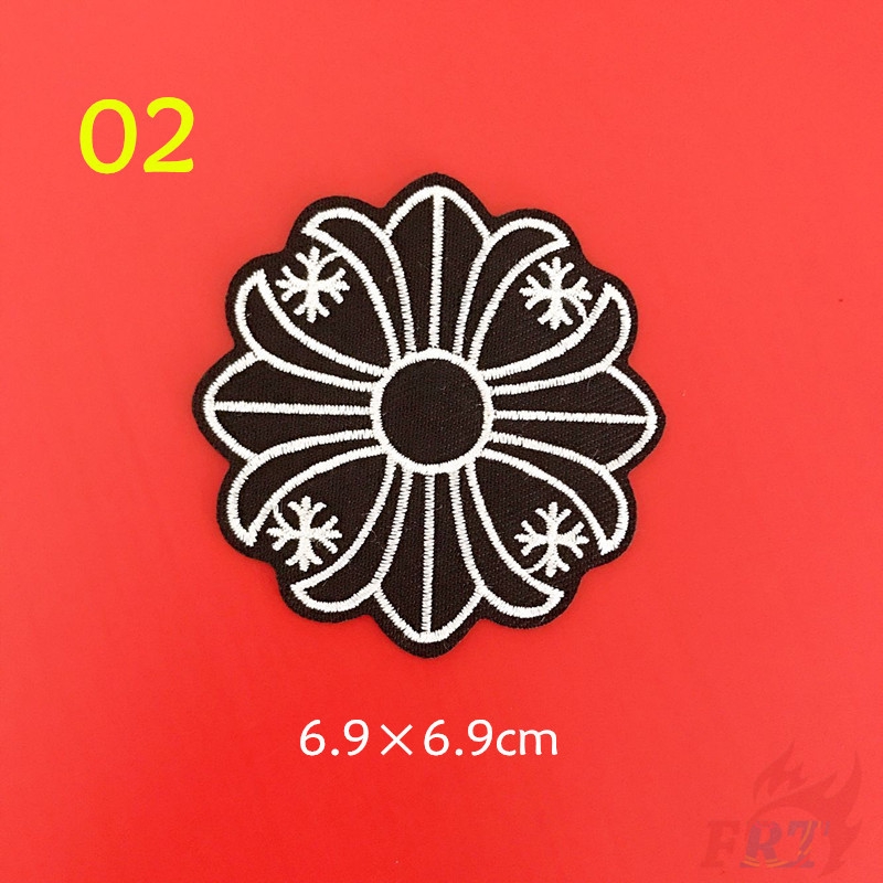 Miếng vá ủi trang trí trang phục họa tiết logo 3.1.1