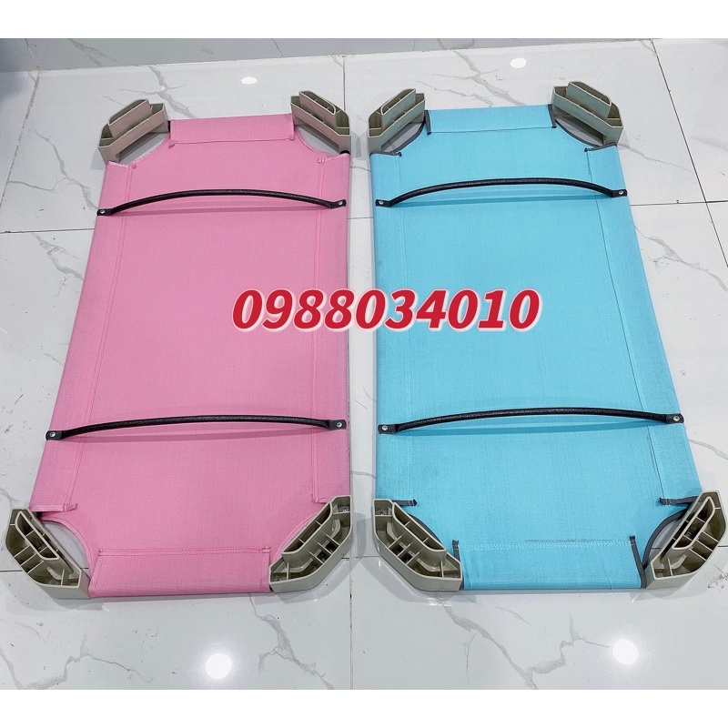 GIƯỜNG MẦM NON VẢI LƯỚI CAO CẤP - SIÊU XINH