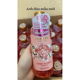 Sữa tắm purite hương anh đào và hương hoa hồng 250ml