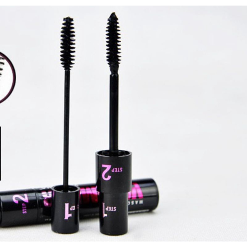 mascara 2in1 dầy mi