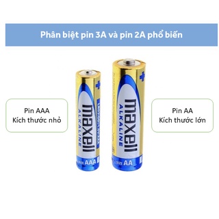 Hộp 10 vỉ pin Akaline MAXELL 2A (pin tiểu)