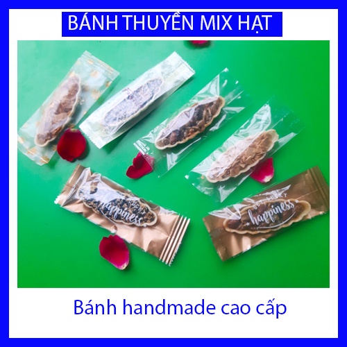 Bánh thuyền mix hạt dinh dưỡng Bánh ăn vặt Bánh tết cao cấp