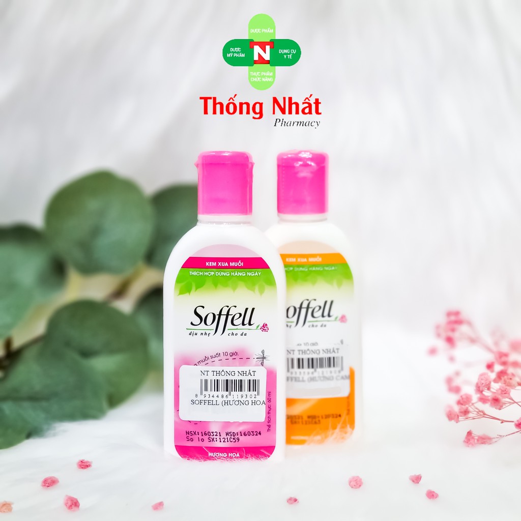 Soffell Kem Thoa Chống Muỗi Cho Da Dạng Kem Bôi Cho Bé Và Người Lớn 60ml Sofell