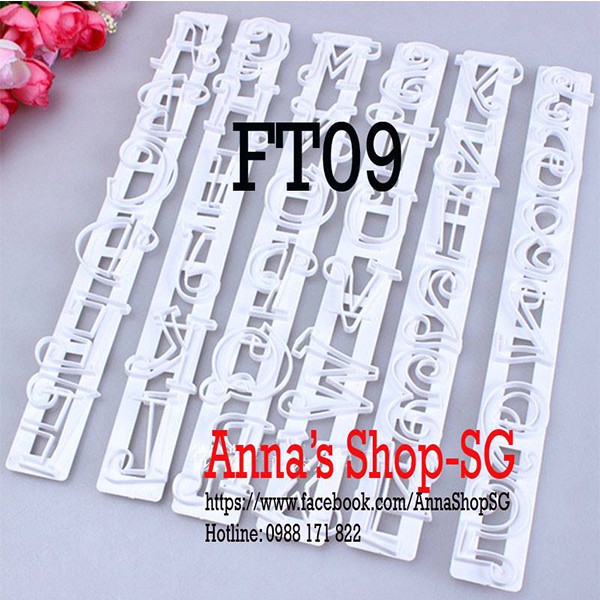 FT009 THANH CẮT CHỮ VÀ SỐ