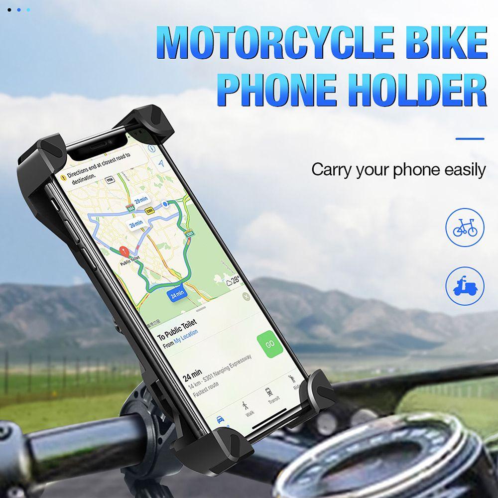 MYRONGVN Giá Đỡ Điện Thoại Gắn Xe Đạp / Mô Tô Tiện Dụng