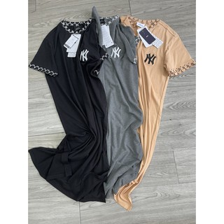 Đầm Thun suông viền ny