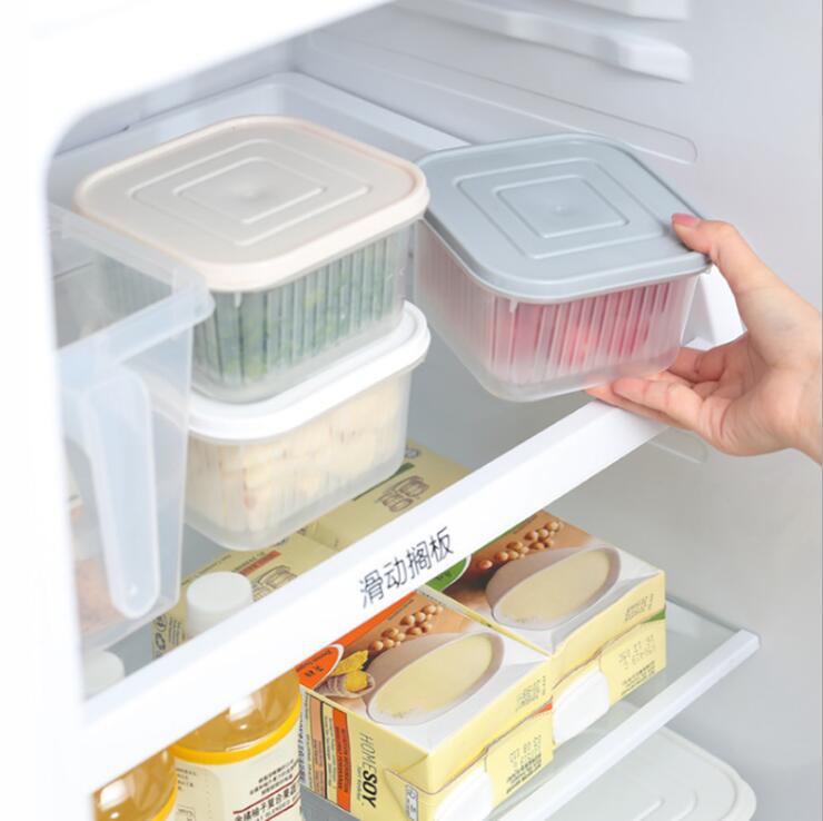 Hộp Bảo Quản Thực Phẩm Bằng Nhựa PP 2 Ngăn Tiện Lợi