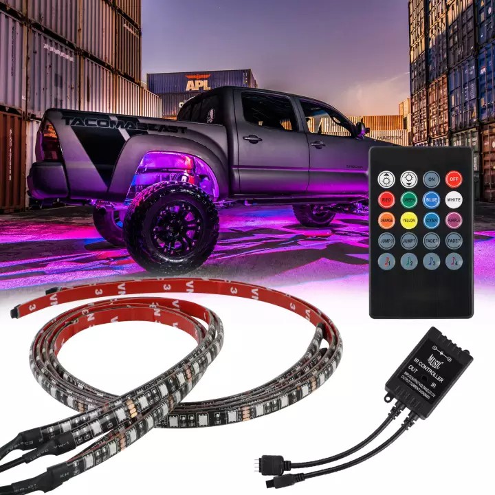 Bộ Combo 10m Led Trang Trí 5050RGB (Dây Dán+Chống Nước) + Nguồn Adapter 12V-5A + Bộ Điều Khiển Remote 44 Phím (44 keys)