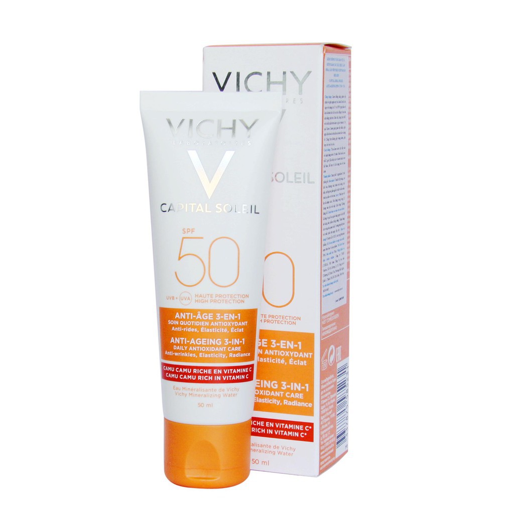 Kem Chống Nắng Chống Lão Hoá Vichy Ideal Soleil Anti Age SPF50+ 50ml