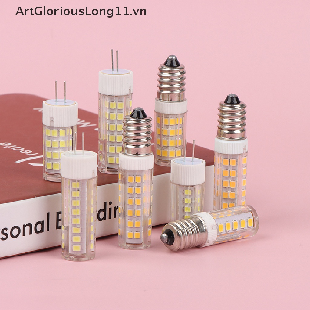 1 Bóng Đèn LED E14,G4 3W 5W 7W 9W AC 220V Ánh Sáng Trắng Ấm