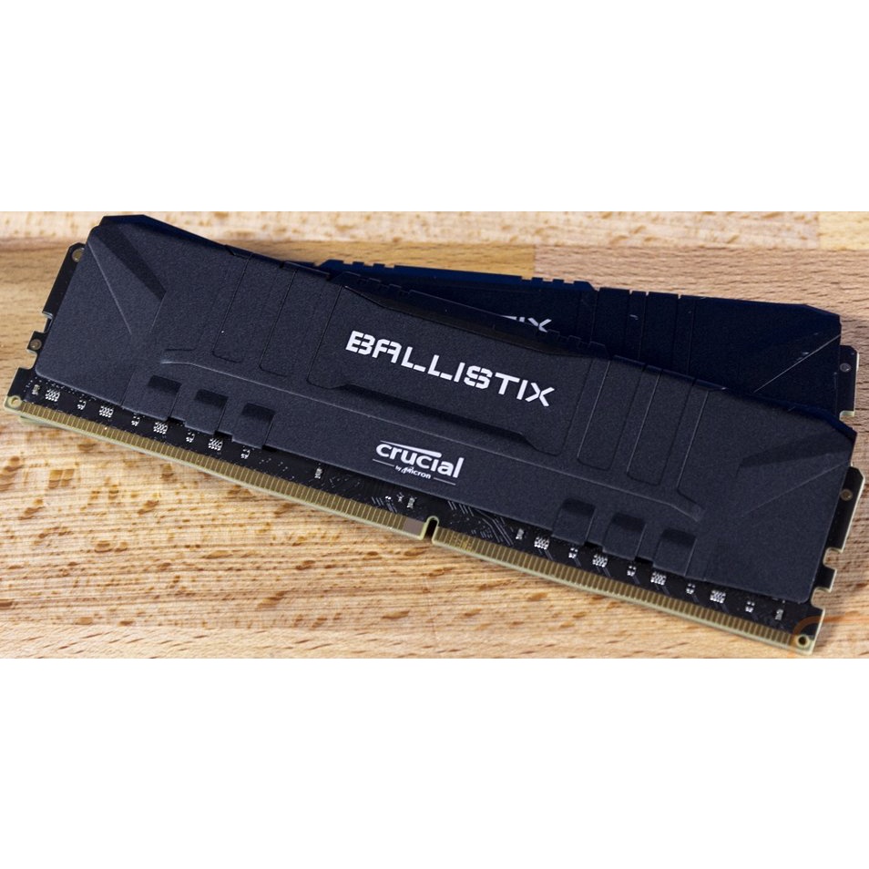 Bộ nhớ Ram DDR4 2x8G Bus 3600Hz hiệu Crucial Ballistix Black mới 99% fullbox ship từ Mỹ