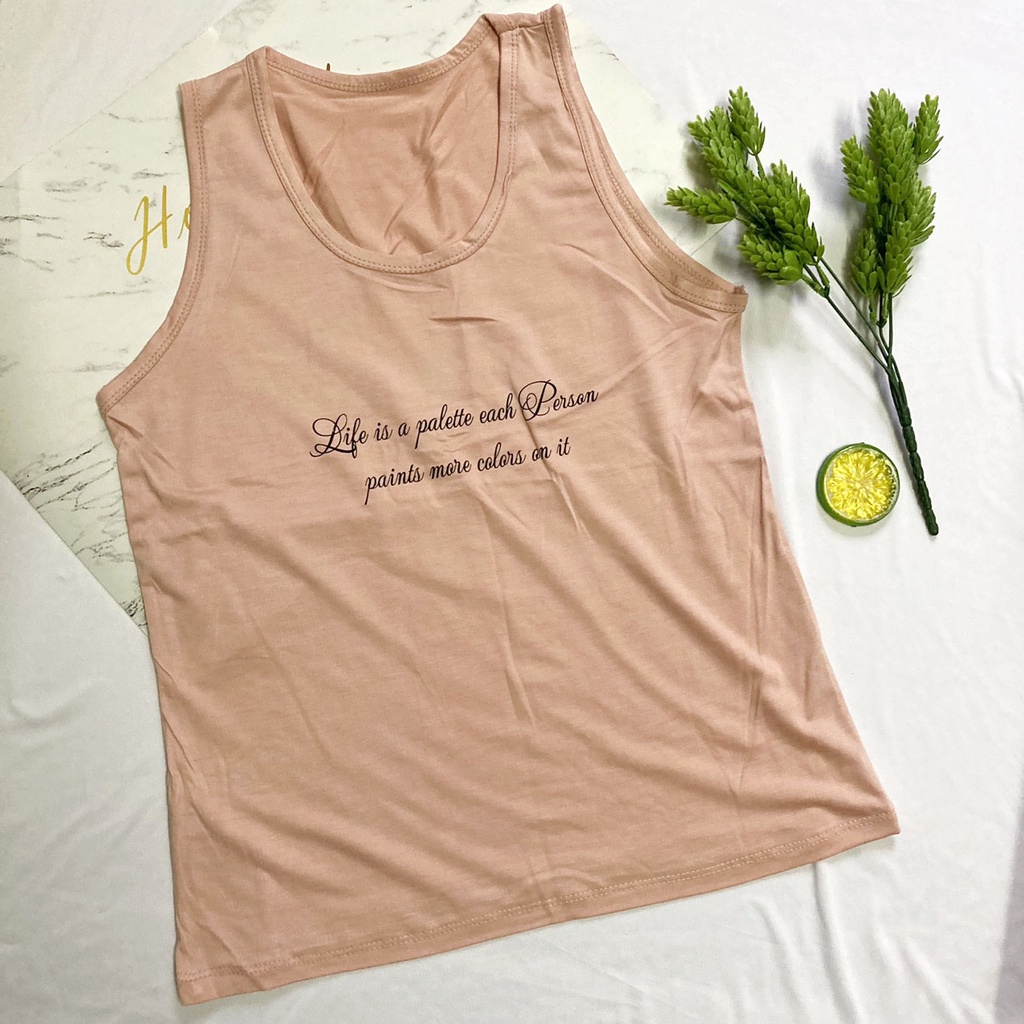 Áo Thun sát nách Cho Nữ Freesize từ 50-60kg thun lạnh 4 chiều mềm dày vừa mặc - AO48