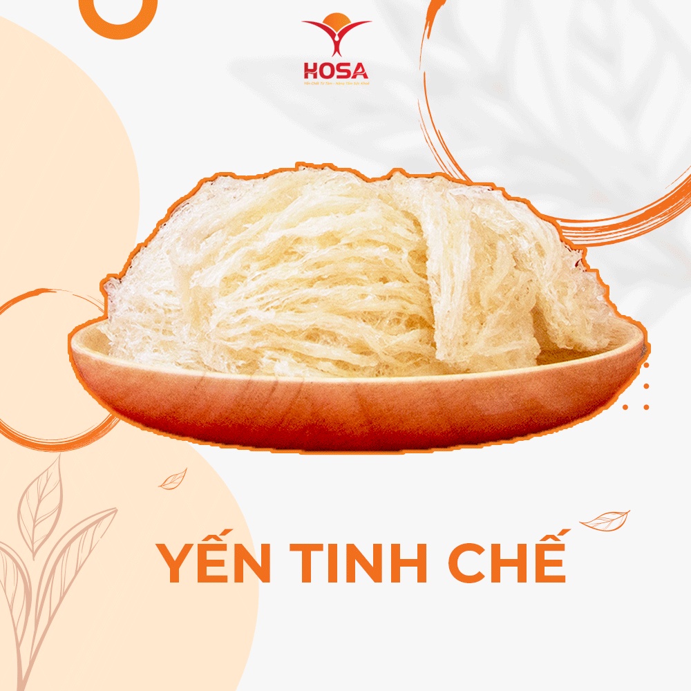 Yến Sào Tinh Chế Loại 1 HOSA Hộp 30Gr/50Gr/100Gr