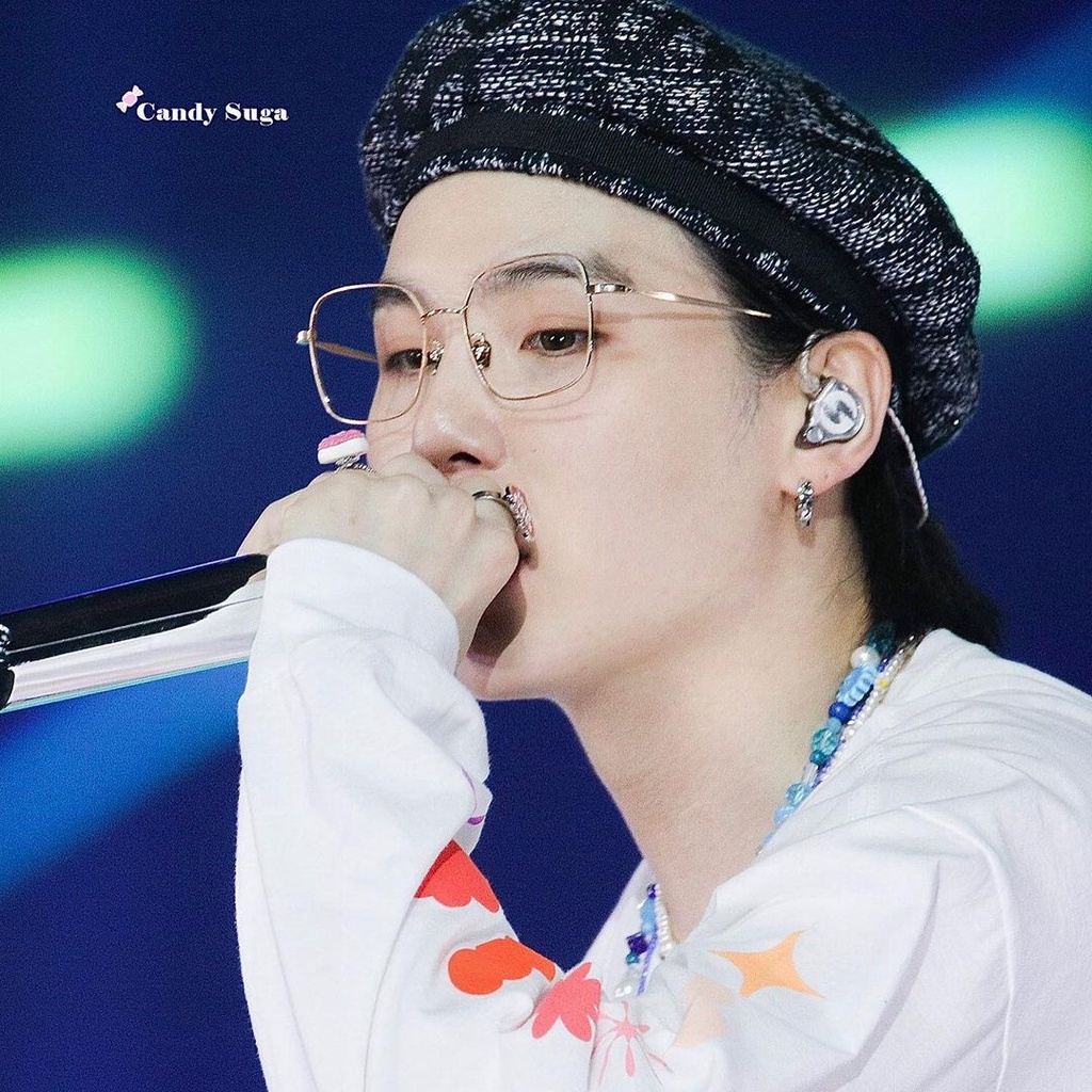 CHÍNH HÃNG KHUYÊN TAI INES JUSTLOVER SUGA BTS