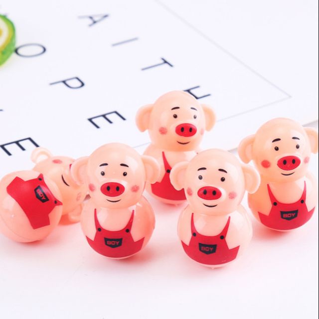 Combo 10 con lật đật mini
