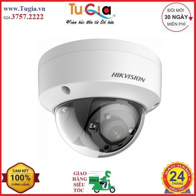 Camera An Ninh Độ Phân Giải 4K Hikvision DS2CE5AU7TVPIT3ZF Hàng Chính Hãng