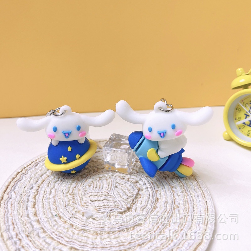 SANRIO Mới Móc Khóa Kiểu Dáng Chú Chó Hoạt Hình Dễ Thương