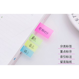 Bộ note màu trơn giấy đẹp
