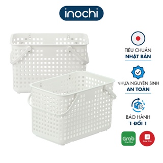 [Xuất Nhật] Giỏ Xách Quai Giữa INOCHI Nachi - Nhưa Cao Cấp Chắc Chắn Sang Trọng, Gọn Gàng, Đựng Được Đồ Nặng Dễ Lau Chùi