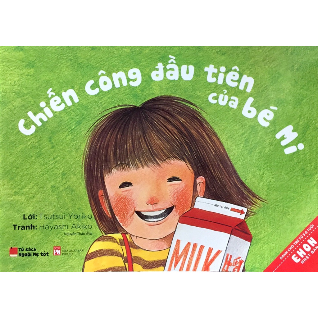 Sách - Ehon Chiến công đầu tiên của bé Mi - Quảng Văn