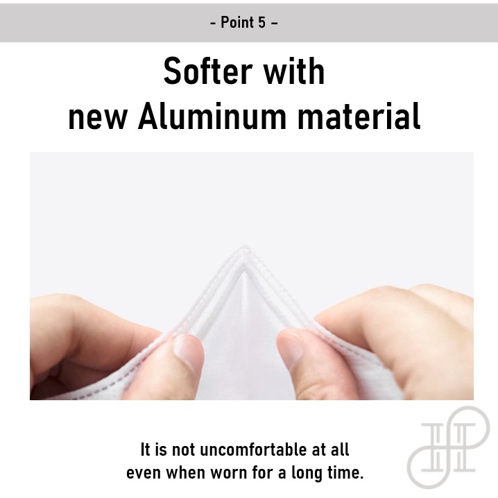 Mặt nạ Hàn Quốc Aer trẻ em nâng cao KF94, dây đeo mặt nạ, thoáng khí