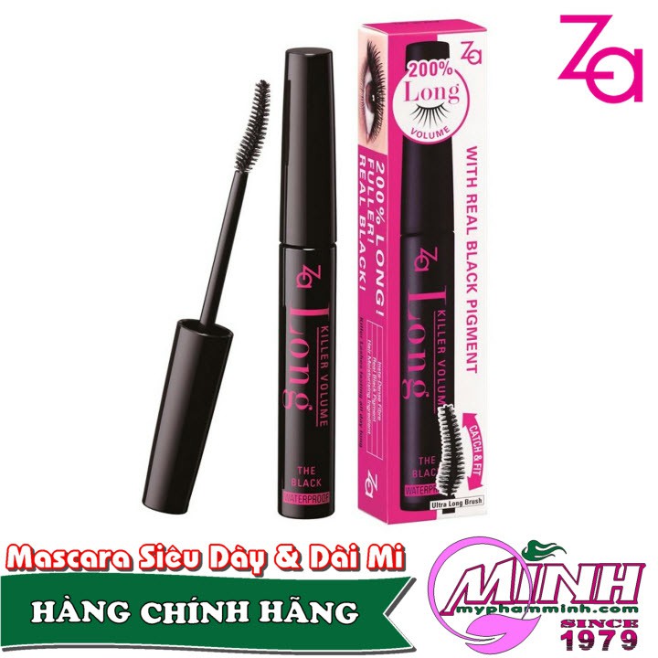 Mascara Siêu Dài Và Dày Mi Za Killer Volume Long Mascara