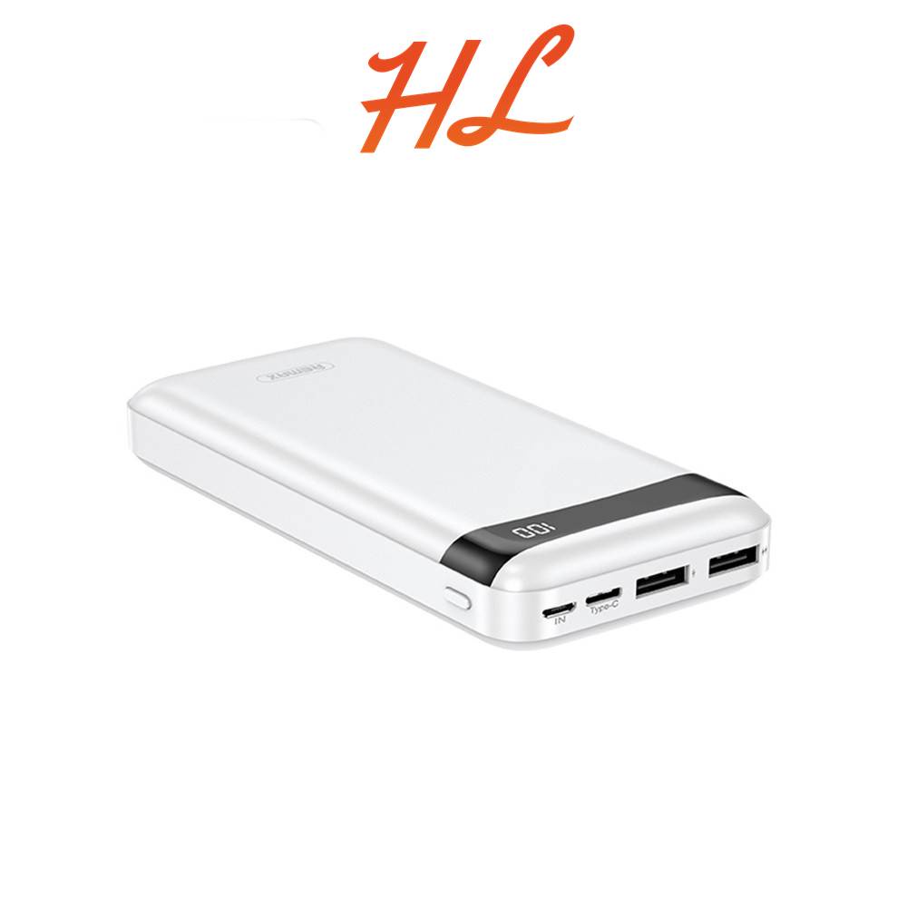 Pin Dự Phòng Remax RPP-259 20000mAh (2 Cổng Input / 2 Cổng Output) - BH 12 Tháng - Hunglongpc