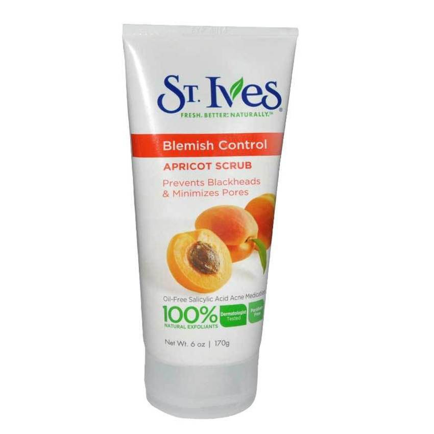 Sữa Rửa Mặt St.Ives Blemish Control Apricot Scrub